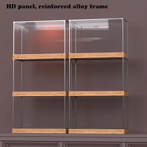 Acrylic Display case, for Lego 80112 Auspicious Dragons Model ,Dustproof Transparent collections Display Case. (display box only) (White base)