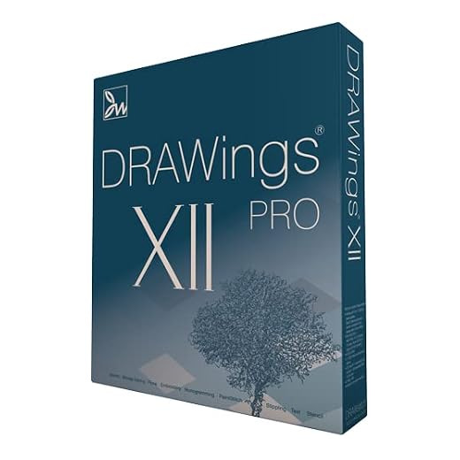 DRAWings PRO XII 12 Embroidery Digitizing and Much More Software - Compatible with Mac and Windows - Works w/Any Embroidery Machine