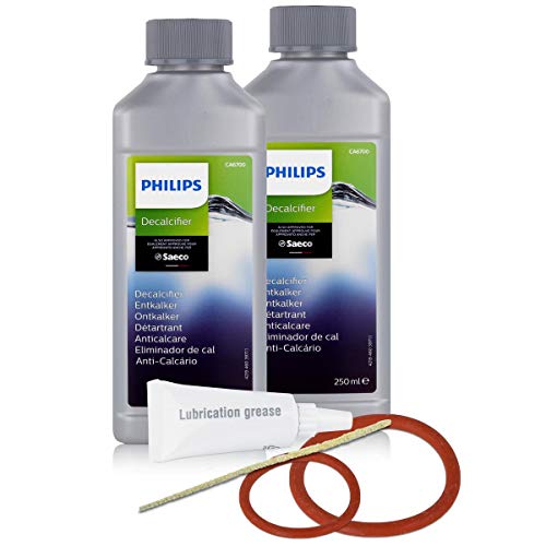 Reinigungs / Pflege - Set von Saeco für Kaffeevollautomaten, Kaffeeautomaten (K, 2 Flasche Saeco )