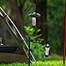 Menolana Camping Lantern Stand Camping Light Pole Hanger Versatile Compact Lamp Stand Hook Lamp Rack for BBQ Hiking Outdoor Activities