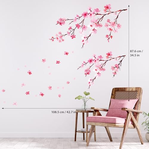 DECOWALL DS6-2003 Vinilo Decorativo Flores Cerezo miniatura 5