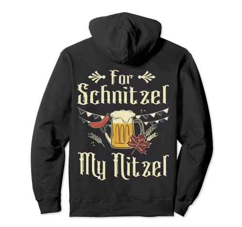 Para Schnitzel My Nitzel Funny Oktoberfest Regalo Sudadera con Capucha