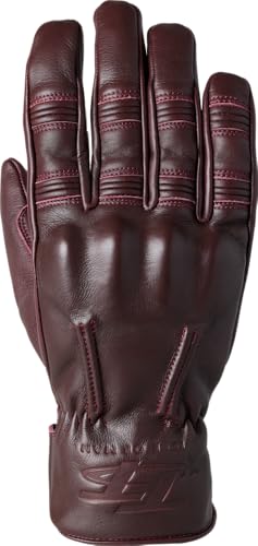 Gants de moto RST IOM TT Hillberry 2 rouges en taille S pour motards