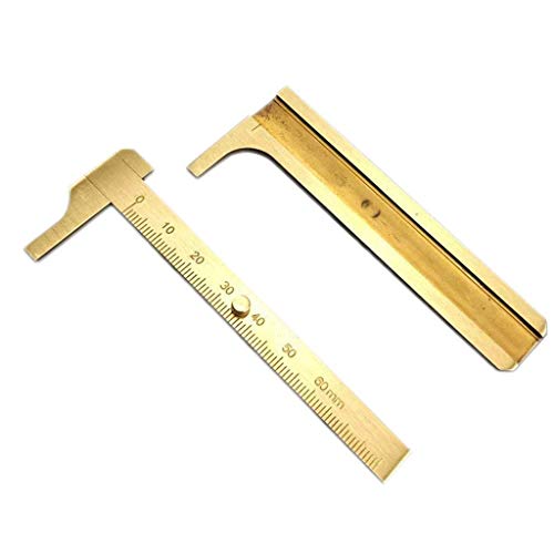 Calibrador Vernier Mini de Cobre para Joyería miniatura 2