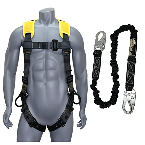 Image of AFP Demon Fall Protection Comfortable Safety Harness (OSHA /ANSI PPE)