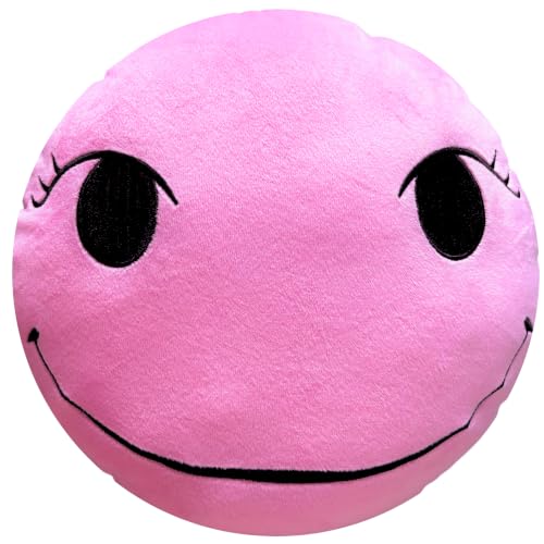 Image of PYBHMYTR Verity Smiley Face Pillow, Shocked Face Angry Face Smiling Face Pillow,Purple Smiley