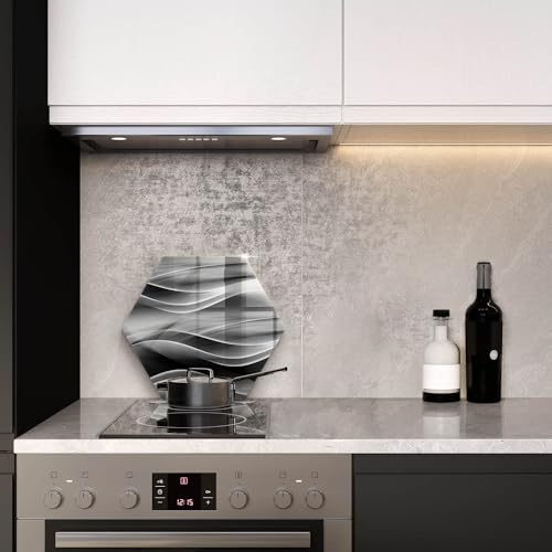 Planche à découper induction Wallfluent protège plaque cuisson verre hectogonal résistant