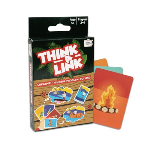 Think A Link Kids Card Game | for Boys, Girls Aged 5 Years & More | Quick Playing | Fun Games for Families | Travel Friendly | Child Educational Toys | Gift for Little one | Pack of 1