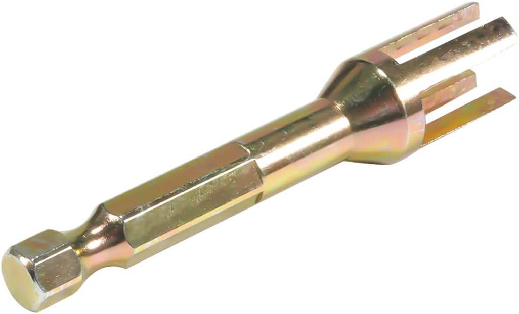 RC Car Rod Ends Quick Assembly Tool with 1/4'' Hex Shank for 1/10 Rigs Crawler TRX4 TRX6 SCX10 Pro Capra TF2 MST CFX VS4-10 CC01 Links Building (Colorful)