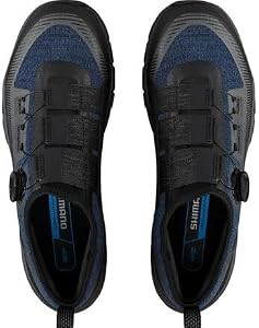 SHIMANO SH-EX700 Gravel Touring Tênis masculino, Azul escuro, 6.5