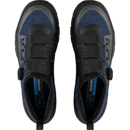 SHIMANO SH-EX700 Gravel Touring Tênis masculino, Azul escuro, 6.5-7