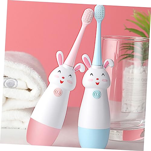 Beavorty 3 Sätze Elektrische Zahnbürste Kinderzahnbürste Sonic Vibriert Zahnbürsten Für Kinder Borstenzahnbürste Cartoon Zahnbürste Für Kinder Elektronischer Babyzahnbürste – Bild 5