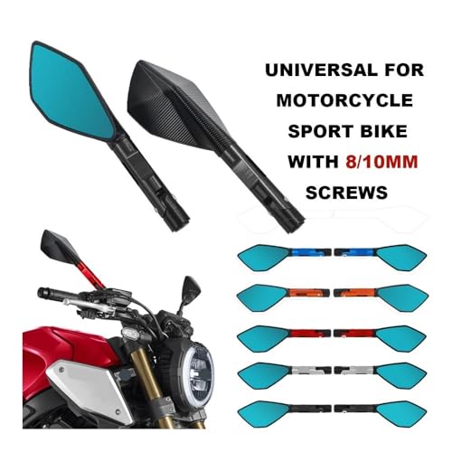 Espejo retrovisor universal de 8mm y 10mm para moto CB650R 2