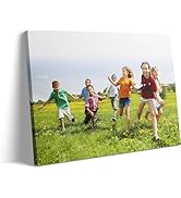 ART Custom Canvas Prints with Your Photos, Customized Picture On Canvas Wall, Personalized Canvas...