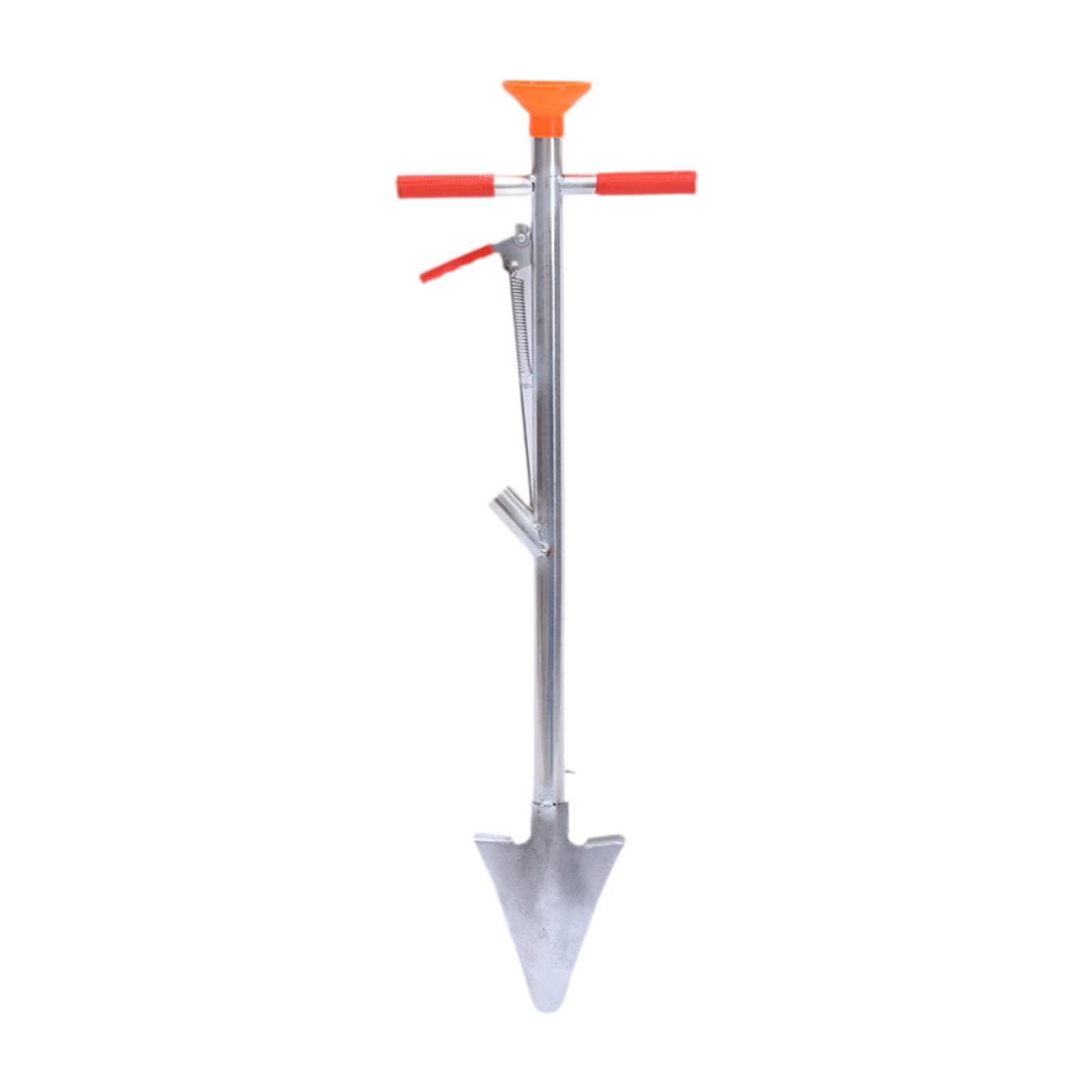 Fertilizer Spraying Iron Handheld Broadcast Spreader for Vegetables Farm Cane Without Backpack-image-22