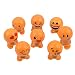 Produktbild Luccase 8 STÜCKE Kreative Dekoration Spielzeug Frühling Kopfschütteln Puppe Ausdruck Pack,Kopfschüttelnde Emoticons Vielzahl Emoticons Autozubehör Schüttelkopfpuppe mit niedlichen Ausdruck Ornamente