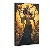 Qualité supérieure : images haute résolution imprimées sur toile, en utilisant de l'encre imperméable à l'eau et à base de solvant écologique. L'œuvre d'art est imperméable, résistante aux UV et à la décoloration pendant plus de 30 ans.