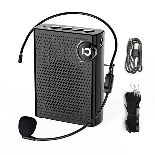 SHIDU Bluetooth Voice Amplifier with Headset & FM Radio
