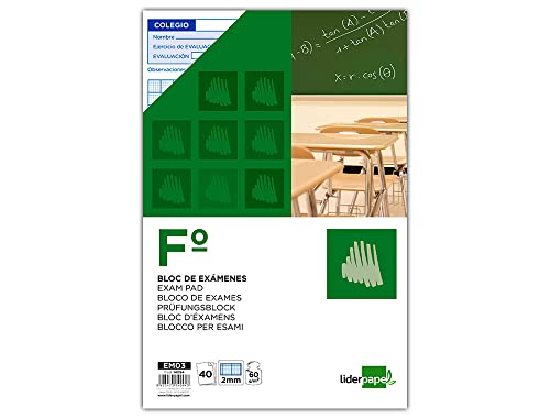 Liderpapel EM03 - Bloc exámenes