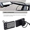 BONKZEBU Écran LCD pour Vélo électrique, écran D'affichage LCD et étanche Écran LCD pour Vélo électrique S866, Panneau D'affichage LCD pour Vélo électrique à Opération Simple, avec Prise #4
