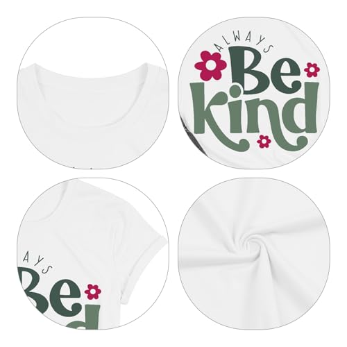 Image of Always Be Kind Shirt Kindness Shirt Be Kind Women T-Shirt Inspirational Quotes Tees Inspirational Tops