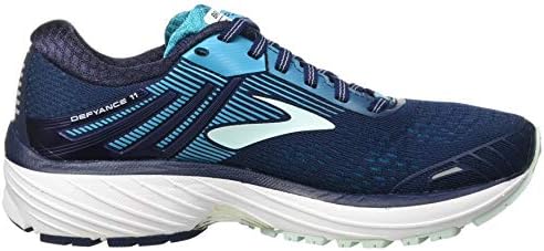 Brooks Girls Running Shoe, Navy Teal White, 5 Big Kid | Image 5