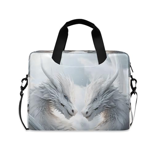 Funda maletín para portátil White Dragons Magic 13-15.6" miniatura 1