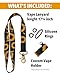 Greensadi E-Cig Lanyard & Vape Lanyard Holder – Vape Holder Necklace w/ 3 Vape Size Options for a Perfect Fit – Real Leather & Heavy-Duty Nylon Vape Pen Holder Lanyard – Vape Necklace