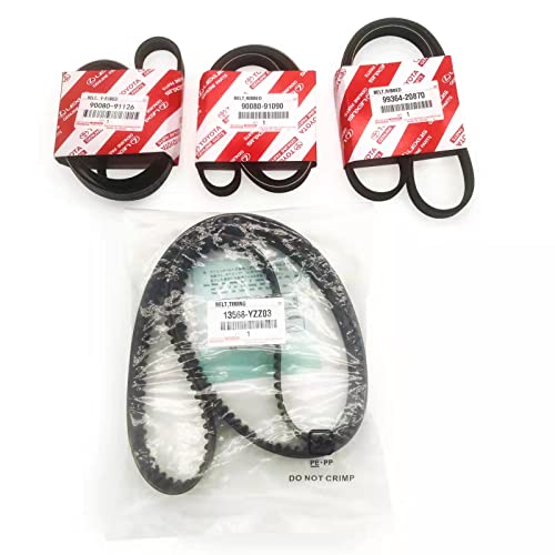 Lvyez Tkt-025 Engine Timing Belt Kit |Timing Belt Kit With Water Pump| For 1995-2004 Toyota Tacoma 4Runner Tundra T100 3.4L 5Vzfe #TOP3