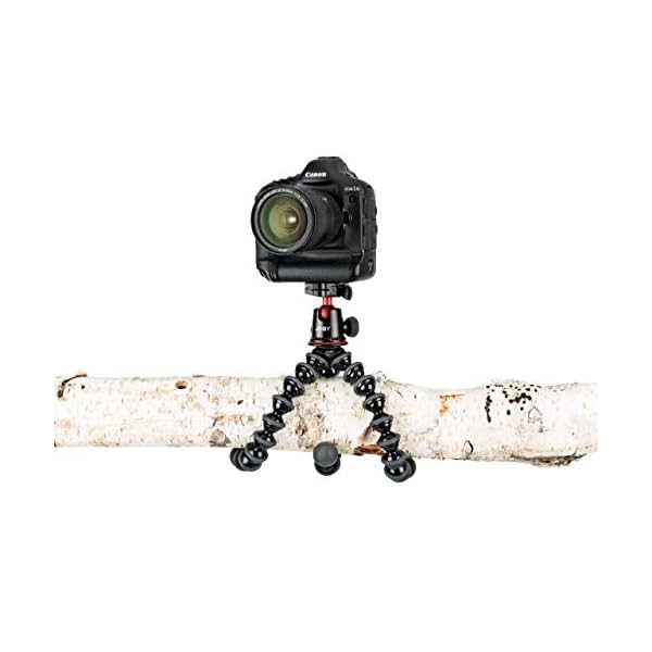 JOBY JB01508-BWW GorillaPod 5K Kit flexibles Profi-Stativ (mit Kugelkopf für DSLR-, CSC- und spiegellose Kameras, Traglast bis zu 5 kg) – Bild 6