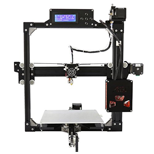 Impresora 3D, DIY 3D Printer Kits, Tamaño de impresión Grande 220 × 220 × 220 mm, Soporte PLA/ABS/Caucho blando/WoodeEtc