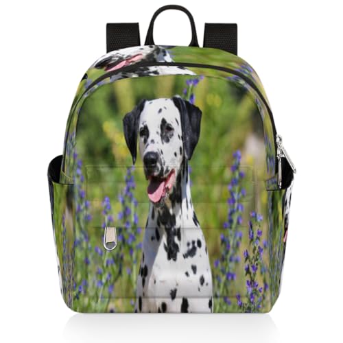 Sac à dos de voyage Dalmatien mignon 6.3L pour femmes et filles