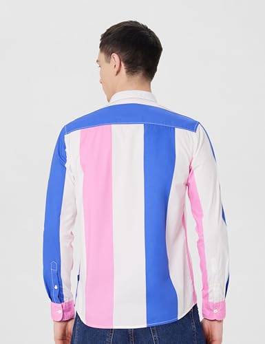 Image of Pepe Jeans Men's Cotton Solid Regular Fit Shirt