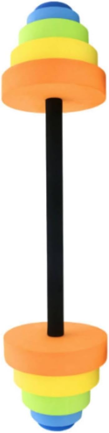 kowaku Aquatic Pool Barbells Detachable Water Barbell Easy to Assemble Aquatic Exercise Dumbbells for Kids, Children, Swim Training