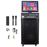 ◎ Module Bluetooth intégré, lecture haute vitesse USB/TF, double système KTV authentique, Wi-Fi, 800 000 chansons intégrées de différents pays (système chinois) connecté à Internet