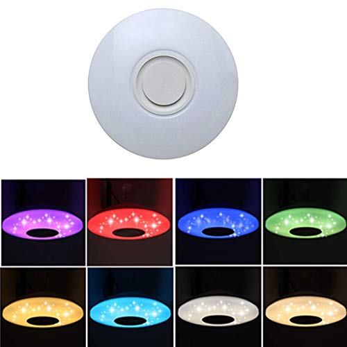 Plafonnier connecté dimmable avec télécommande et musique intelligente - 6