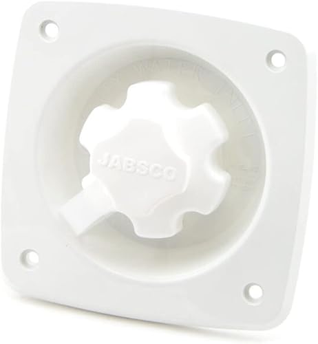 Jabsco Regulador WMontaje 45 Psi Blanco 44412-1045, Regulador WMontaje 45 Psi Blanco