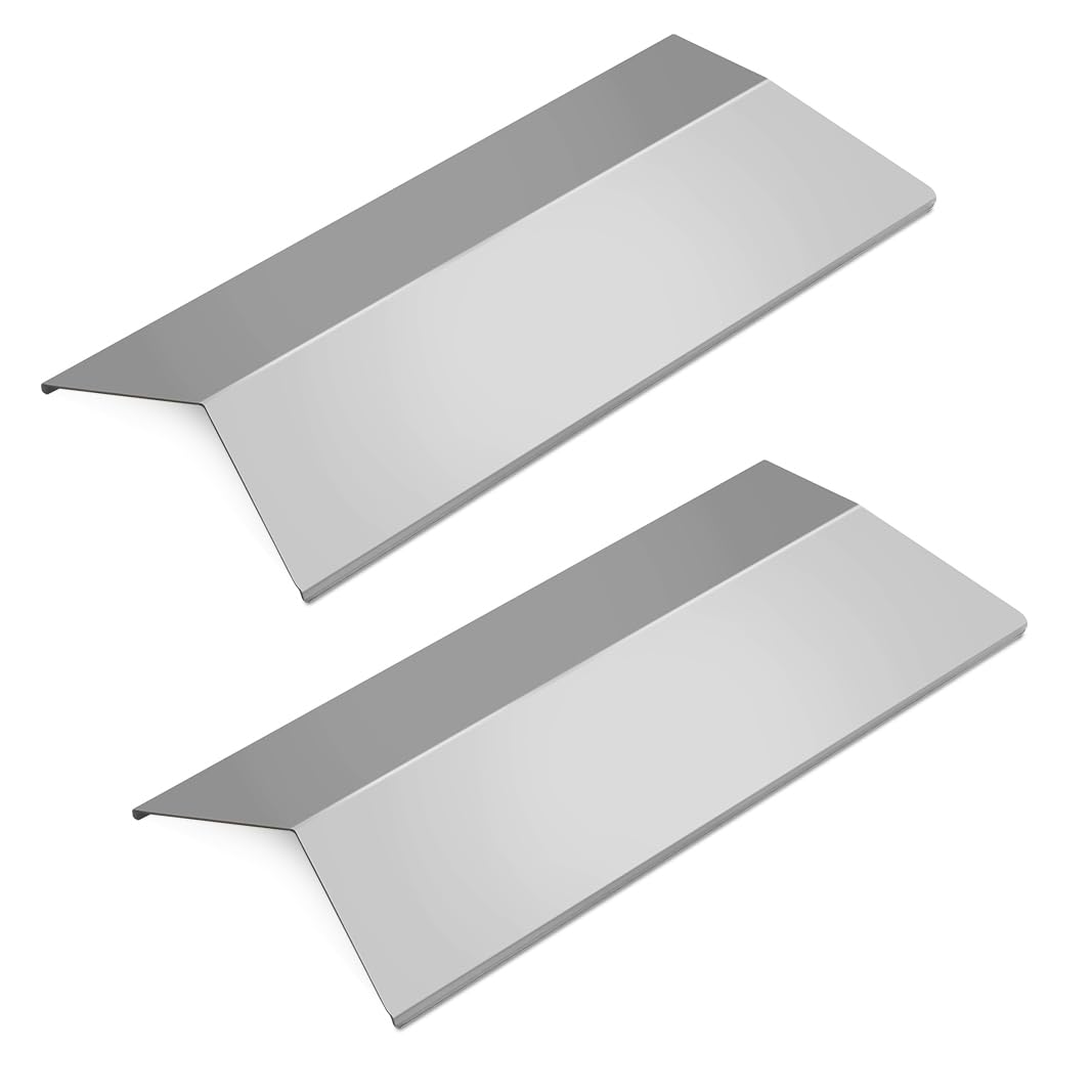 BTCDR Grill Replacement Parts for Cuisinart CGG-306, Nexgrill 820-0033 820-0015 820-0007,820-0007G, Megamaster 820-0033M, 820-0007B, Flame Tamer 306-20133 306-20087 820-0033-05, 2 Pack Heat Plate