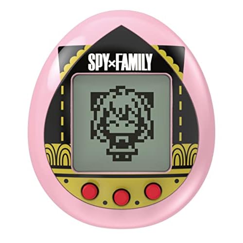 Bandai 88982 Tamagotchi Spy X Family, Color Rosa, Mascota Virtual Cuida y diviértete con Anya, Edición Especial