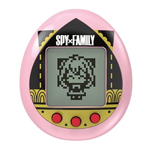 Bandai 88982 Tamagotchi Spy X Family, Color Rosa, Mascota Virtual Cuida y diviértete con Anya, Edición Especial