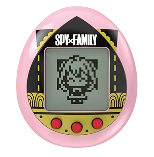 Bandai 88982 Tamagotchi Spy X Family, Color Rosa, Mascota Virtual Cuida y diviértete con Anya, Edición Especial | Ya disponible en tu tienda friki favorita! En mundofriki.es!