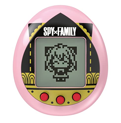 Bandai 88982 Tamagotchi Spy X Family, Color Rosa, Mascota Virtual Cuida y diviértete con Anya, Edición Especial