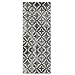Produktbild ZUZEKU Abstrakte Läufer Flur Küche Waschbar rutschfest 40X60cm Vintage Grau Lang Küchenteppich Flurteppich Teppich Fur Korridor Wohnzimmer Schlafzimmer Meterware Anpassbar