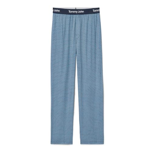 Image of Tommy John Men's Second Skin Pajama Pants - Comfortable Soft Sleep & Lounge Bottoms for Men