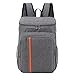 GUBAOPQLA Zaino da Picnic, Zaino Termico 18 Litri Termica Borsa,Zaino Isotermico,Porta Pranzo Mantenere Alimenti Caldi o Freddi,per Campeggio, Picnic, Barbecue, Eventi,Grigio
