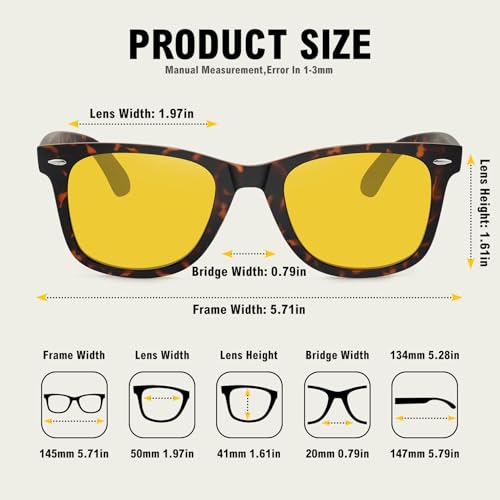 Image of MEETSUN Polarized Sunglasses for Women Men Classic Retro Square Frame Driving Sun Glasses UV Protection