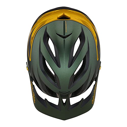 Troy Lee Designs A3 Uno Adult Mountain Bike Helmet Mips Epp Eps Premium Lightweight 16 Vents 3-Way Adjustable Detachable Visor All Mountain Enduro, Gravel, Trail, Bmx, Off-Road Mtb (Green, Xl/Xxl) #TOP3