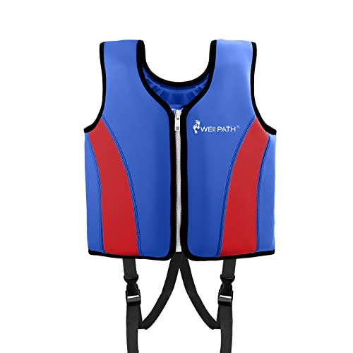 Gogokids Pool Floats Swim Vest Life Jacket Child Swim Flotation Training Swim Vest for 6-9 Years Boys and Girls, Children Puddle/Beach, As A Jumper