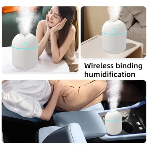 Humidificador portátil y difusor aromático 2 en 1 250 mL miniatura 6