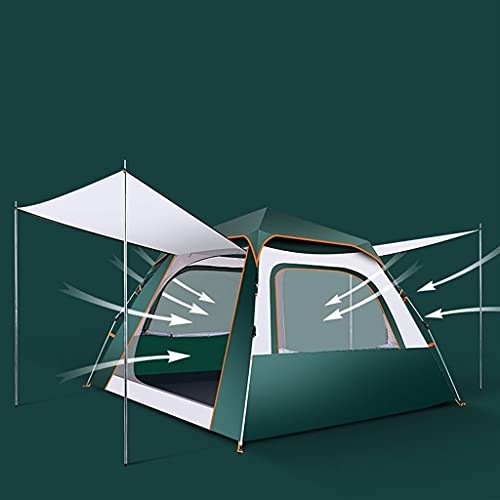 Carpa camping automática impermeable para 4 personas miniatura 3